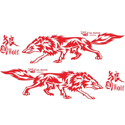 D-70 Wolf Totem Car Stickers Car Personality Modified Car Stickers, D-70