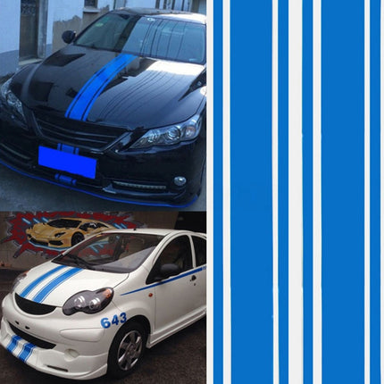 Car Hood Stickers Modified Racing Striped Ethylene Body Sticker