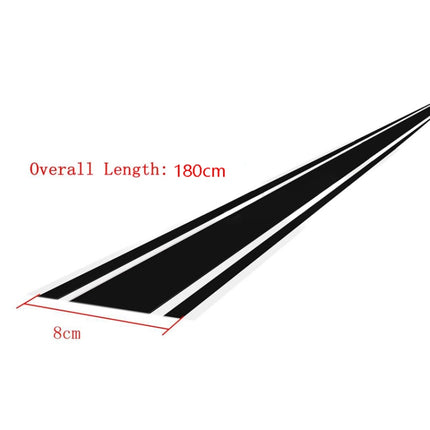 Car Hood Stickers Modified Racing Striped Ethylene Body Sticker