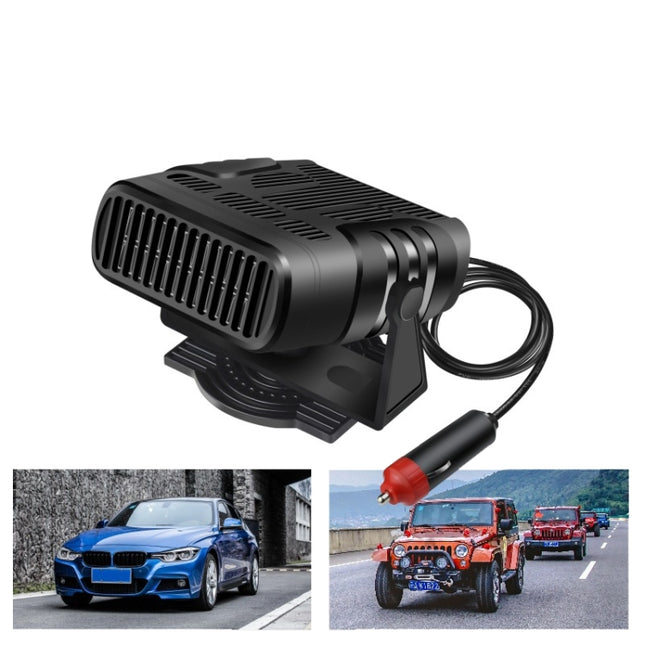 Car Heater Cold And Warm Wind Defrosting And Snow Demister, 12V Black, 24V Black