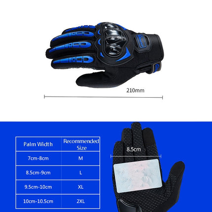 Riding Tribe MCS-17 Motorcycle Gloves Touch Screen Outdoor Riding Gloves, M, L, XL, XXL