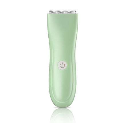 Infant And Children Hair Clipper Electric Hair Clipper Rechargeable Shaving Cutter, Green, Pink