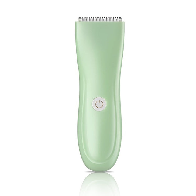 Infant And Children Hair Clipper Electric Hair Clipper Rechargeable Shaving Cutter, Green, Pink