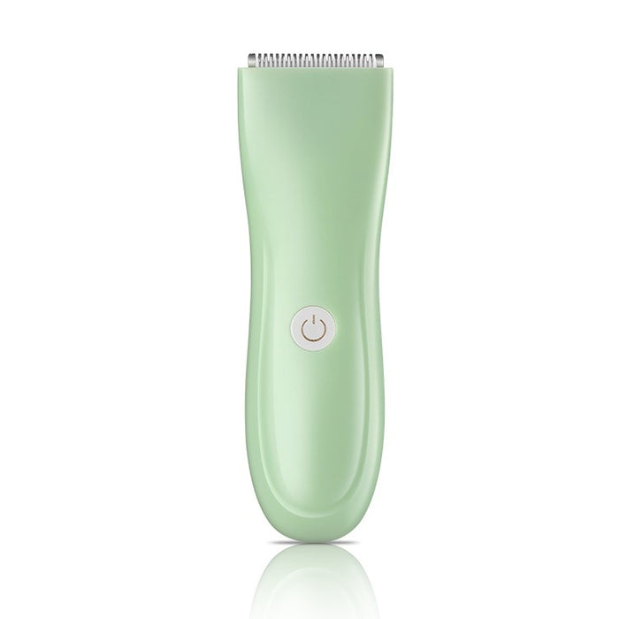 Infant And Children Hair Clipper Electric Hair Clipper Rechargeable Shaving Cutter, Green, Pink