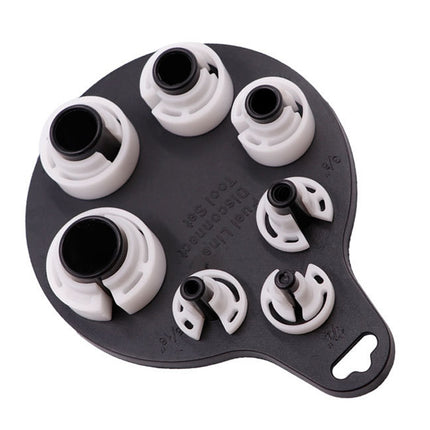 4 PCS Tracheer Dedicated Disassembled Automobile Air Conditioning Repair Tool, 7 In 1 Air Conditioning Repair Tool