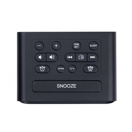 LED Digital Bedroom Alarm Clock With USB Charging Port Clock Radio Temperature Electronic Platform Clock