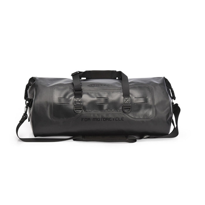 AFISHTOUR FM2031 40L Waterproof Travel Luggage Bag Large Capacity Motorcycle Rear Seat Bag, Yellow, Black
