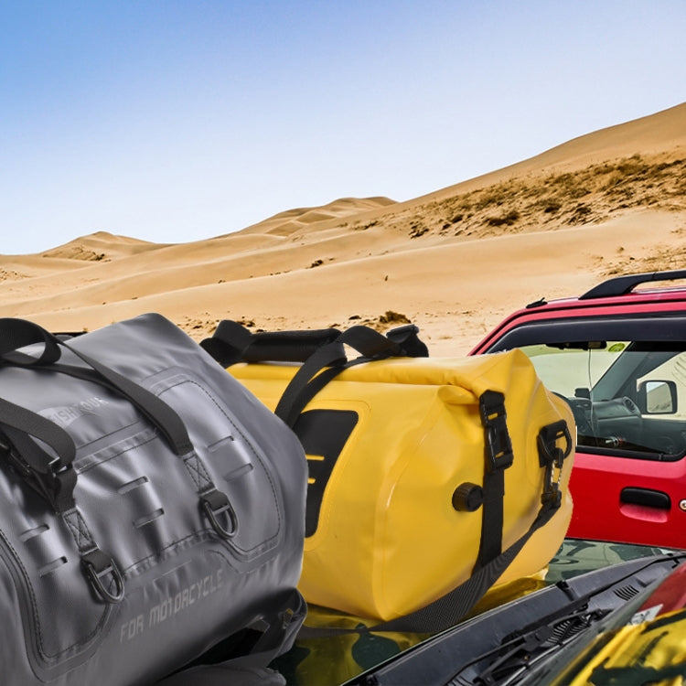 AFISHTOUR FM2031 40L Waterproof Travel Luggage Bag Large Capacity Motorcycle Rear Seat Bag