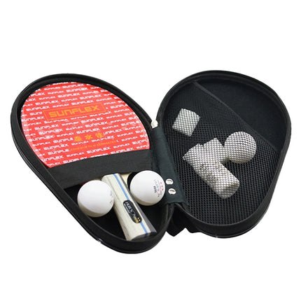 HUIESON HS-YHL Hard Gourd Racket Set Tab Table Tennis Bag