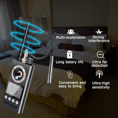 K68 Hotel Anti-Sneak Shooting Anti-Location Automatic Detection Anti-Eavesdropping And Anti-Monitoring Camera Signal Detector, K68