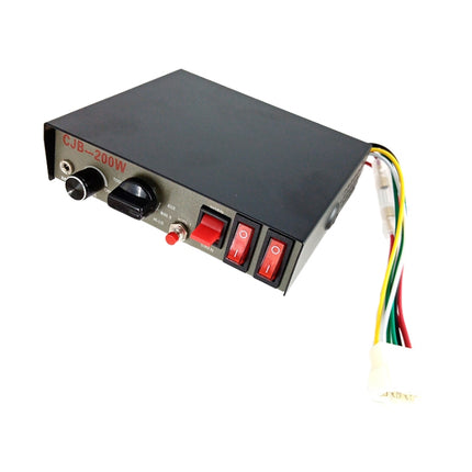 200W 12/24V Car Alert Host With Shoutlers 9 Sound Car Alarm Speaker