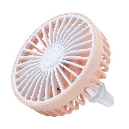Car USB Air Mouth Balm Fan with Colored Breathing Light