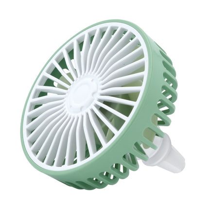 Car USB Air Mouth Balm Fan with Colored Breathing Light