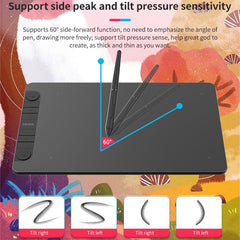 VEIKK VK1060PRO Digital Tablet Hand-Painted Board Electronic Drawing Board Can Connected To Mobile Phone, VK1060PRO