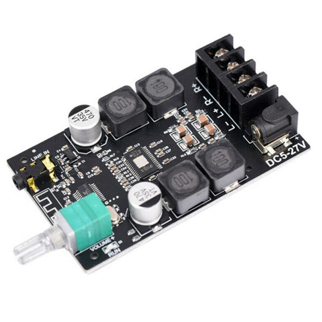 ZK-502C HIFI Wireless Bluetooth 5.0 TPA3116 Digital Power Audio Amplifier Board  50W X 2 Stereo AMP Amplificador