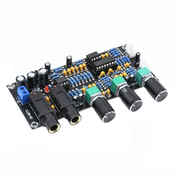 XH-M273 DC12-24V Microphone Amplifier Board K Song Singing Power Amplifier Board, Reverberation Board