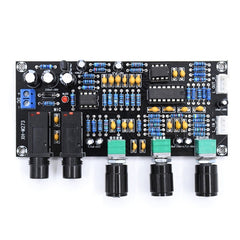 XH-M273 DC12-24V Microphone Amplifier Board K Song Singing Power Amplifier Board, Reverberation Board
