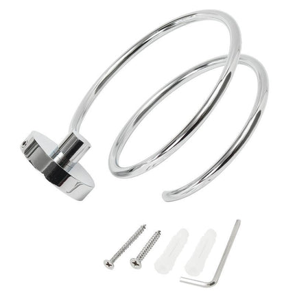 Hair Dryer Bracket Bathroom Hairdressing 304 Stainless Steel Rack, 304 Stainless Steel Rack