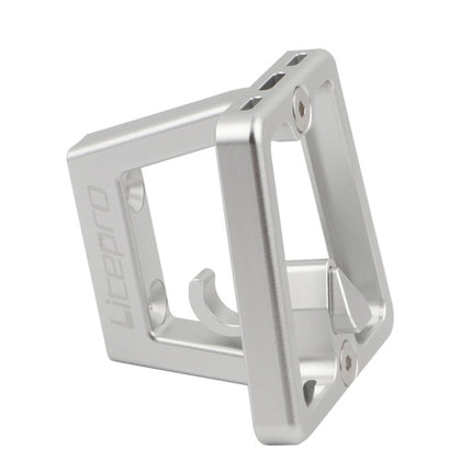 Litepro Split Pig Nose Rest Aluminum Alloy Front Shelf Installed Seat, Black, Red, Silver, Gold