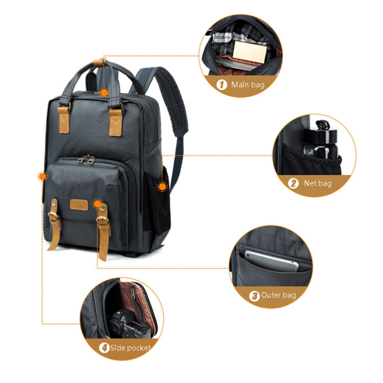 272 Wearable Shoulder Camera Bag Waterproof SLR Digital Camera Bag