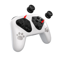 DOBE TNS-1171 Gamepad Protection Set Handle Protective Case + Rocker Cap For Nintendo Switch Pro, TNS-1171