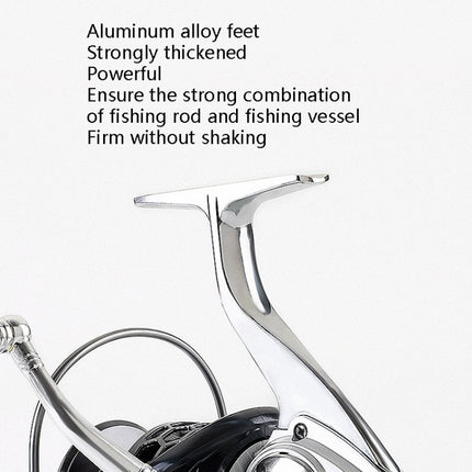 13-Axis Anti-Seawater Fishing Wheel Full Metal Spinning Wheel Iron Board Ship Fishing Wheel, 1000 Type, 2000 Type, 3000 Type, 4000 Type, 5000 Type, 6000 Type, 7000 Type