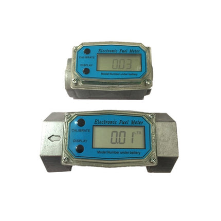 BD-H01 Electronic Display Turbine Flow Meter Metering Diesel Kerosene Methanol Urea Flow Meter Count Flow Meter, 1 Inch, 1.5 Inch
