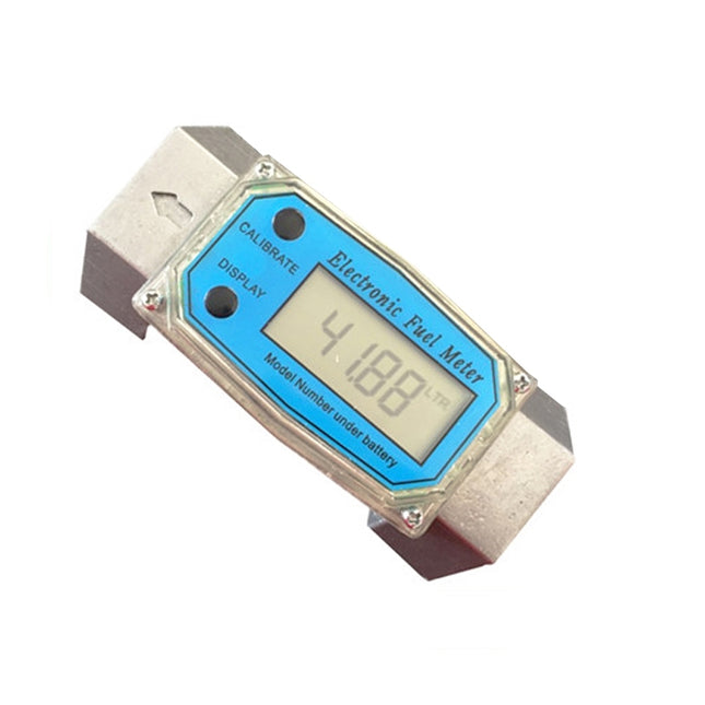BD-H01 Electronic Display Turbine Flow Meter Metering Diesel Kerosene Methanol Urea Flow Meter Count Flow Meter, 1 Inch, 1.5 Inch