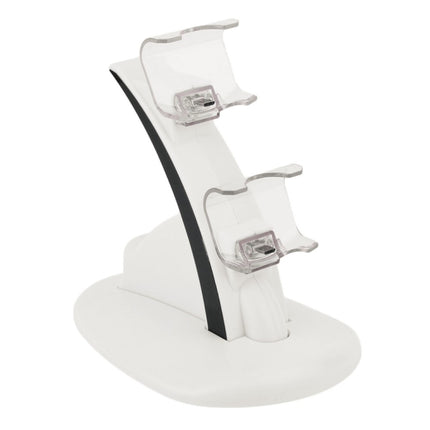 IPLAY LED Micro Dual Controller Holder Charger 2 LED Micro USB Handle Fast Charging Dock Station Stand Charger for PS4 Controller, For Xbox One Controller