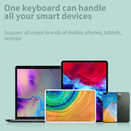 871 Teclado inalámbrico portátil Bluetooth de 9,7 pulgadas con pantalla táctil iPad + juego de mouse para iPad, rosa + mouse, verde menta + mouse, verde + mouse, amarillo + mouse, blanco + mouse, negro + mouse