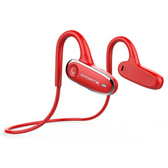 G68 Bone Conduction Bluetooth 5.0 Sports Waterproof Sweatproof Wireless Earphone, Black, Red