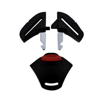 CA-00200 Universal Car Child Safety Seat Accessories Standard Five-Point Snap-Clad With Lock Buckle ISOFIX Interface, Style 1