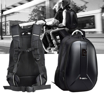 GHOST RACING GR-BB02 Men Motorcycle Riding Backpack Helmet Hard Shell Backpack Locomotive Travel Computer Bag