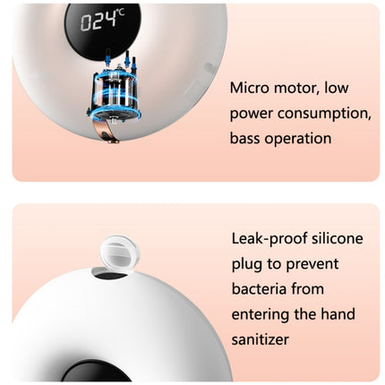 ZC01 Intelligent Wall-Mounted Hand Washing Automatic Soap Dispenser Induction Foamer, ZC01 White