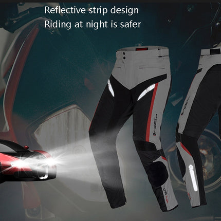 GHOST RACING GR-K06 Motorcycle Riding Trousers Racing Motorcycle Anti-Fall Windproof Keep Warm Pants, M, L, XL, XXL, XXXL, XXXXL