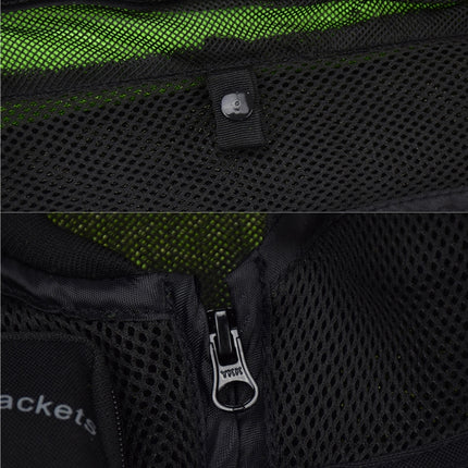 GHOST RACING GR-Y06 Motorcycle Riding Vest Safety Reflective Vest, M, L, XL, XXXL, XXL