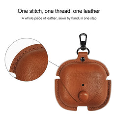 PU Leather Protective Case with Metal Buckle for AirPods 3, For AirPods 3