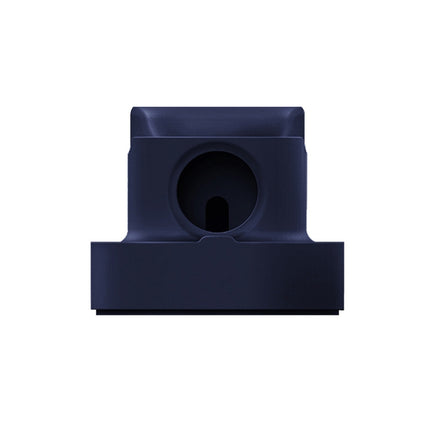 2 In 1 Smart Watch Charging Bracket Desktop Silicone Watch Charging Stand For Apple Watch, Black, White, Pink, Deep Blue, Grey