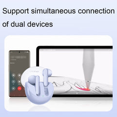 OPPO Enco Air3 Wireless Bluetooth 5.3 Semi-in-ear Call Noise Reduction Music Sports Earphones, Enco Air3 (Purple), Enco Air3 (White)