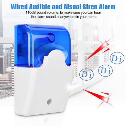 LY-103 Sound And Light Alarm Emergency Call For Help Connection Type Alarm, 220V (Red), 220V (Yellow), 220V (Blue), 24V (Red), 24V (Yellow), 24V (Blue), 12V (Red), 12V (Yellow), 12V (Blue)