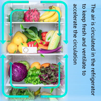 L18 Refrigerator Deodorizer Sterilization Deodorization Odor Preservation Small Household Car Air Purifier, L18 White, L18 Green