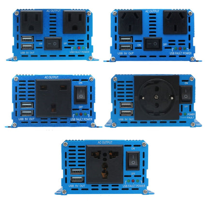 LVYUAN  2000W Car Home Pure Sine Wave Solar Inverter, 12V To 220V, 24V To 220V, 48V To 220V, 60V To 220V, 72V To 220V, 12V To 220V EU Plug, 12V To 220V UK Plug, 12V To 220V AU Plug