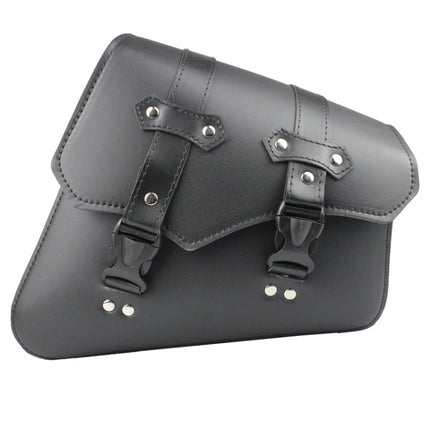 Motorcycle Side Box Package Fast Demolition Triangle Side Bag Leather Cycling Bag