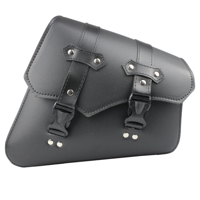Motorcycle Side Box Package Fast Demolition Triangle Side Bag Leather Cycling Bag