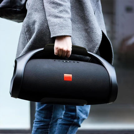 Für JBL Boombox 1/2 Rutschfeste Schutzhülle mit Handschlaufe, Neopren-Griff, Schutzpolster