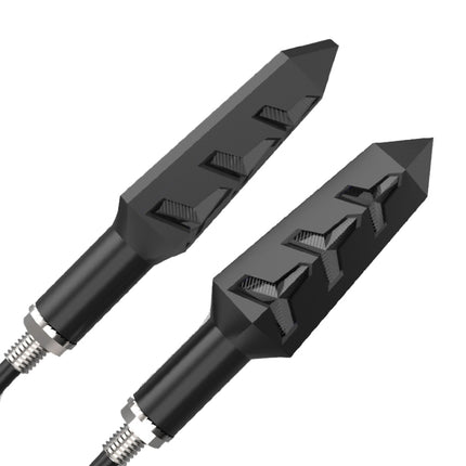 1 Pair VS6-6 Motorcycle LED Steering Tail Lamp 12V Flow Water Light Turn Lamp, VS6-6