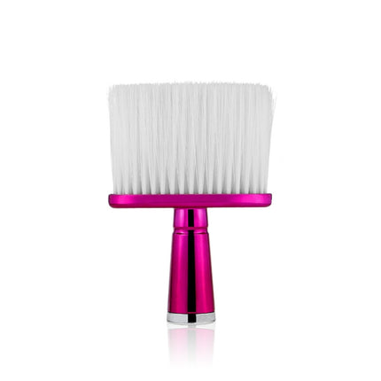 P6424 Hairdresser Sweeping Hair Brushes Hairdressing Nylon Soft Cleaning Brushes Home Hair Salons Shaving Broken Hair Brushes, Gold, Red, Blue, Silver