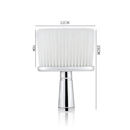 P6424 Hairdresser Sweeping Hair Brushes Hairdressing Nylon Soft Cleaning Brushes Home Hair Salons Shaving Broken Hair Brushes, Gold, Red, Blue, Silver