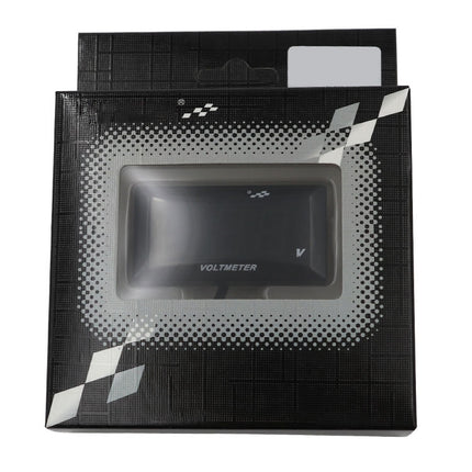 12-150V Motorcycle LCD Display Voltage, White Light, Red Light, Blue Light, Green Light