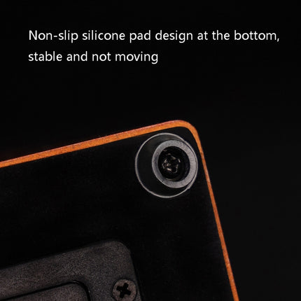 1+0 Automatic Strings Watch Box Varnished Rosewood Grain Watch Shaker, US Plug, Single, Rosewood Grain